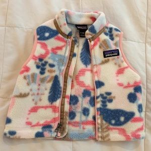 Toddler 6-12 M fleece Patagonia vest